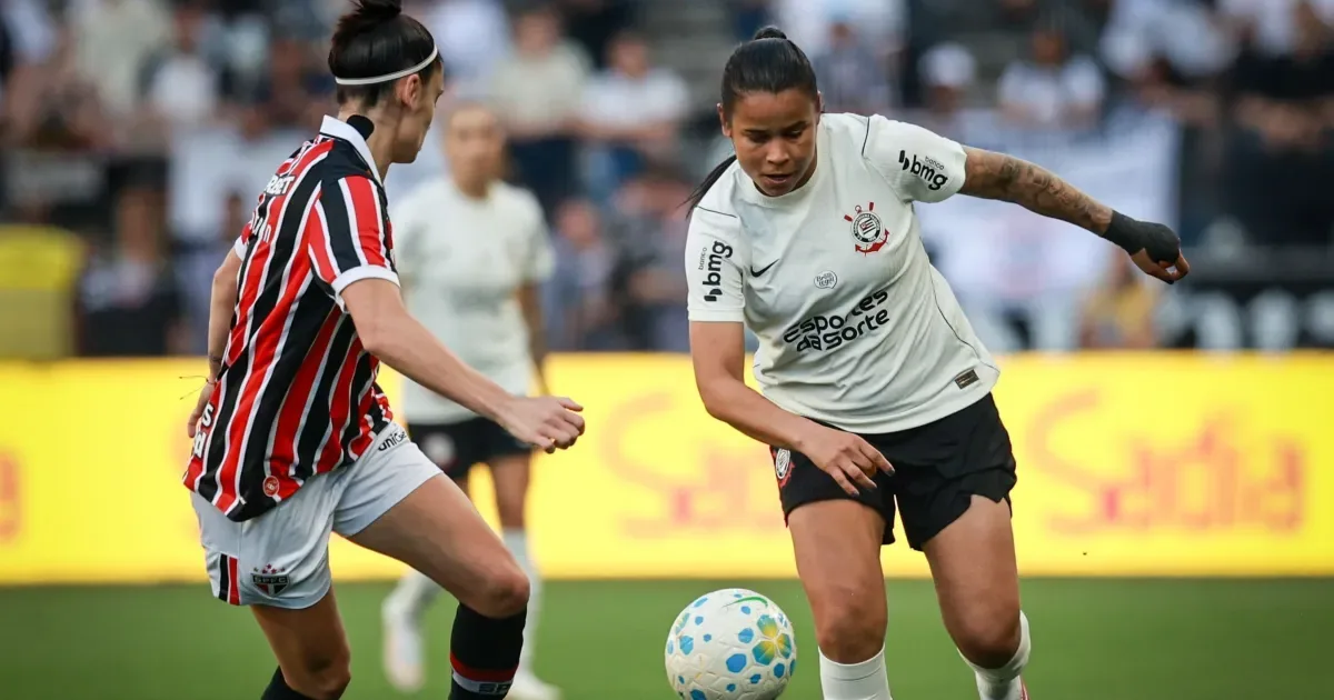 Corinthians busca reação contra o São Paulo na final do Brasileiro Feminino