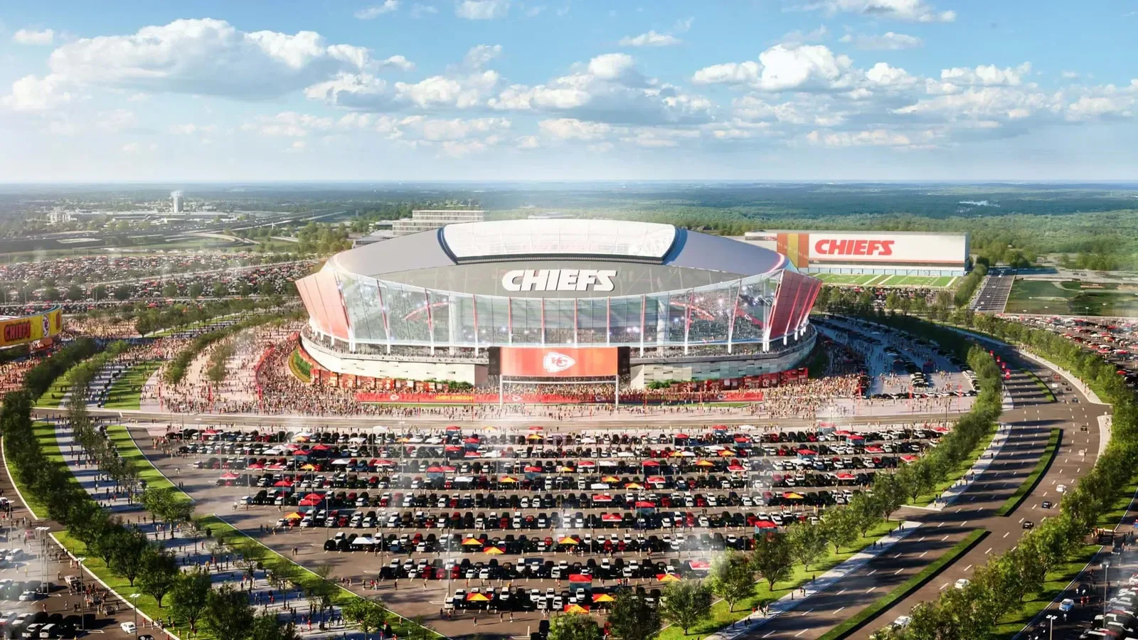 Chiefs manterá nome Arrowhead no estádio atual após mudança para o Kansas