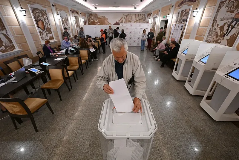 Rússia diz que votação online em Moscou sofreu ciberataque