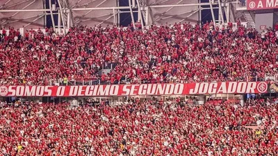 Internacional chega a 73,1% de risco de queda para a Série B