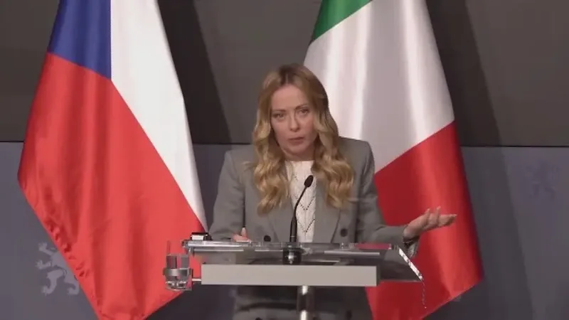 Meloni defende vínculos entre Itália e EUA como interesse europeu