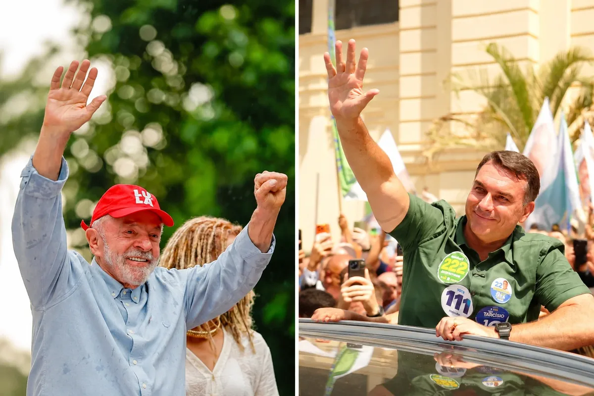 Pesquisas mostram empate entre Lula e Flávio Bolsonaro na véspera da eleição