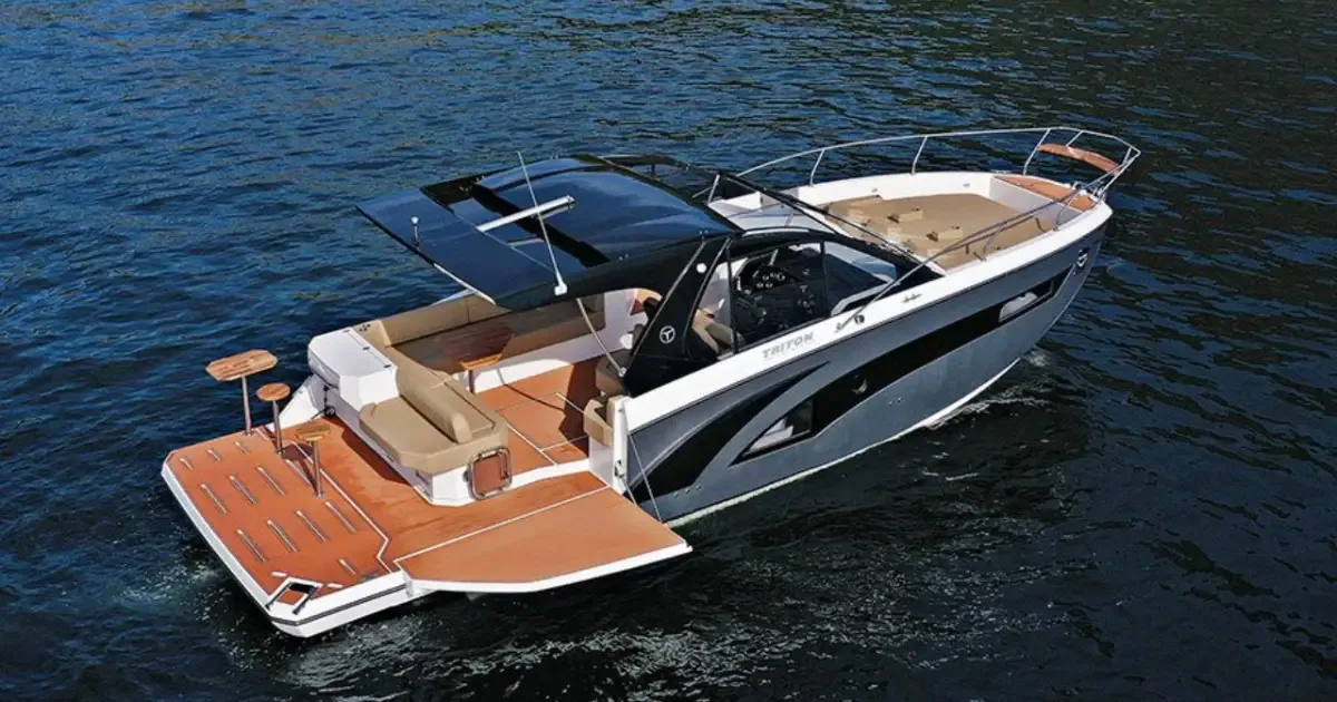 Triton Yachts negocia três lanchas antes de concluir o primeiro modelo