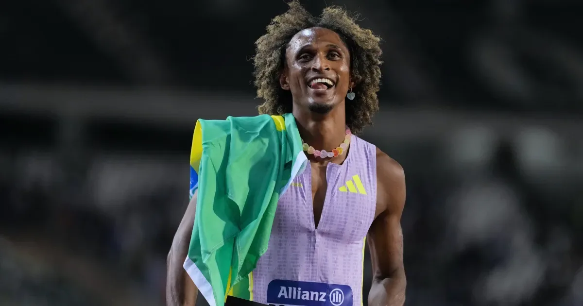 Alison dos Santos vence em Bruxelas e amplia domínio nos 400m com barreiras