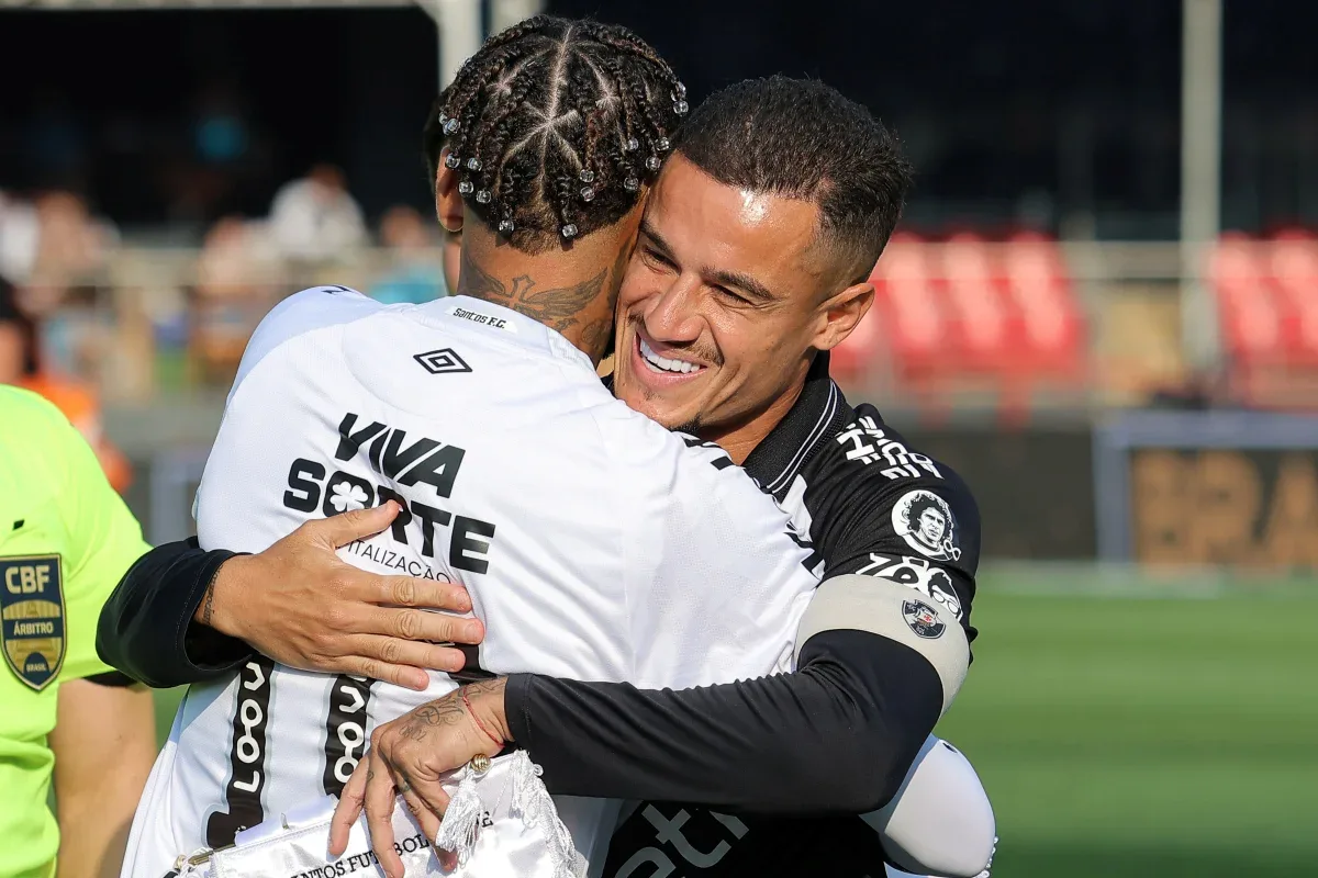 Post de Neymar sugere possível chegada de Philippe Coutinho ao Santos