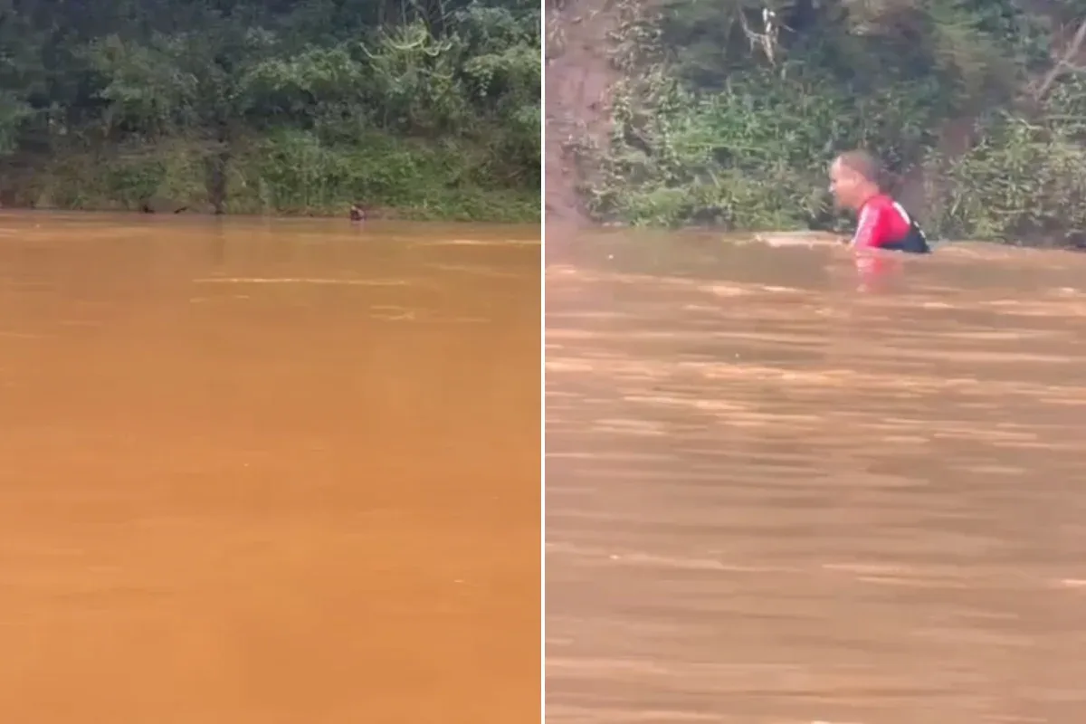 Corpo é localizado no Rio Paraopeba durante buscas em Brumadinho
