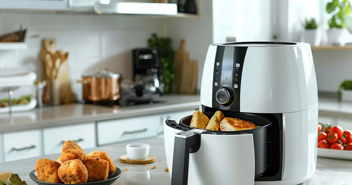 Rotina de limpeza preserva a cuba antiaderente da airfryer
