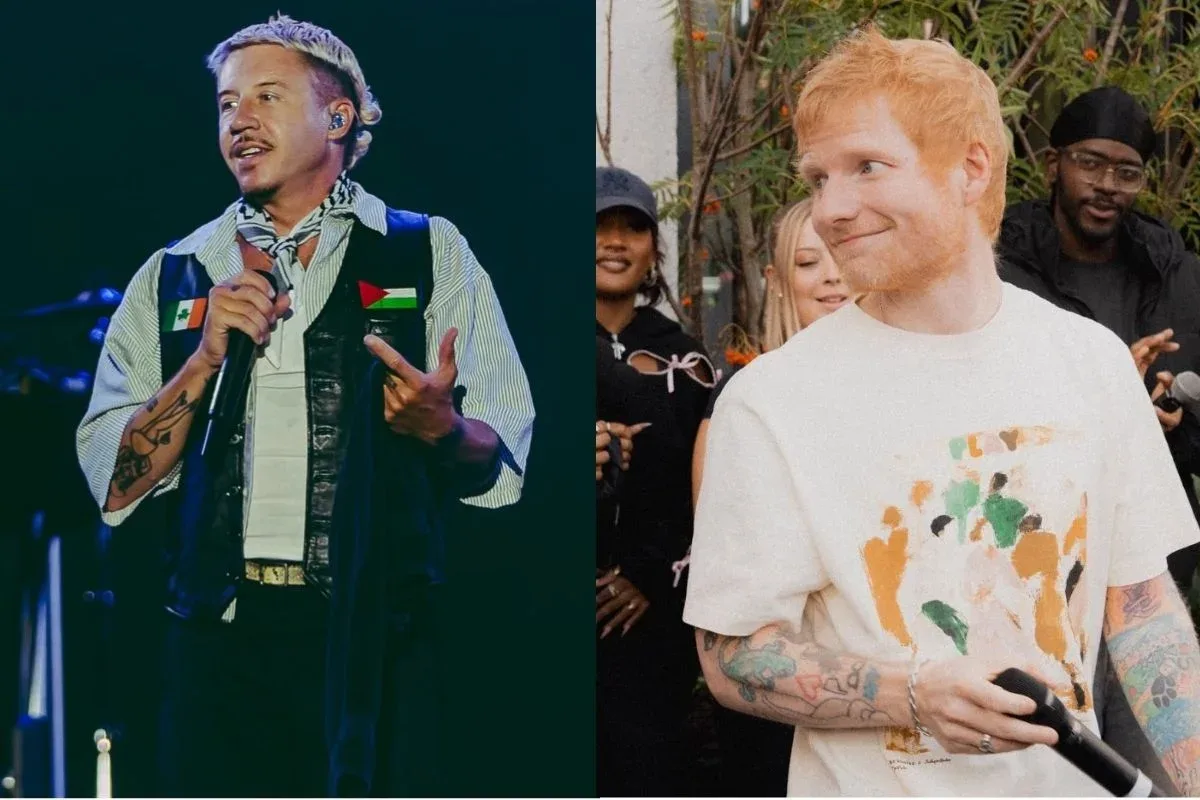 Macklemore confirma saída da turnê de Ed Sheeran após falas sobre Gaza