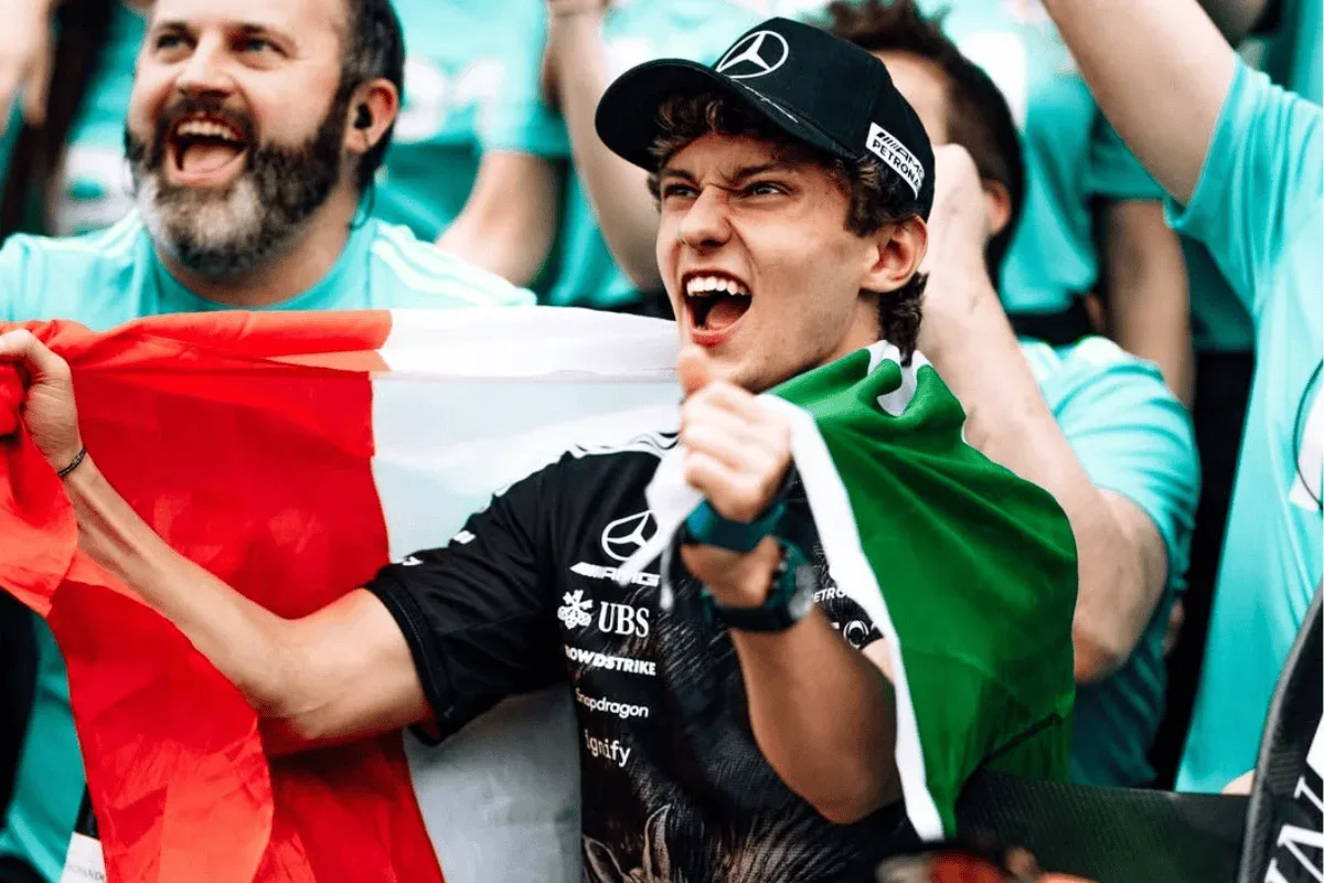 Antonelli parte do fim do grid em Monza com liderança da F1
