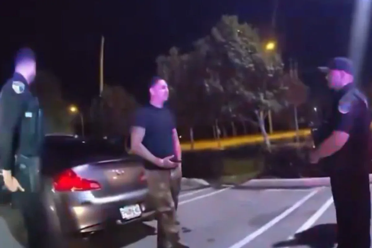 Marlon Moraes detém suspeito após abordagem por embriaguez na Flórida