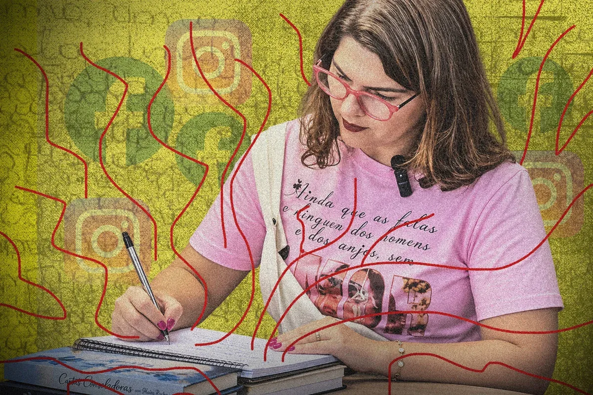 Carta atribuída a médium repete erro encontrado na internet, relata mulher