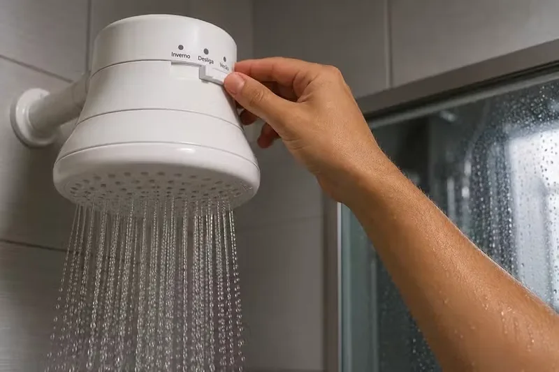 Pressão da água e carga elétrica exigem atenção no chuveiro