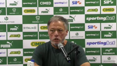 Anderson Barros critica arbitragem após Palmeiras empatar com o Botafogo