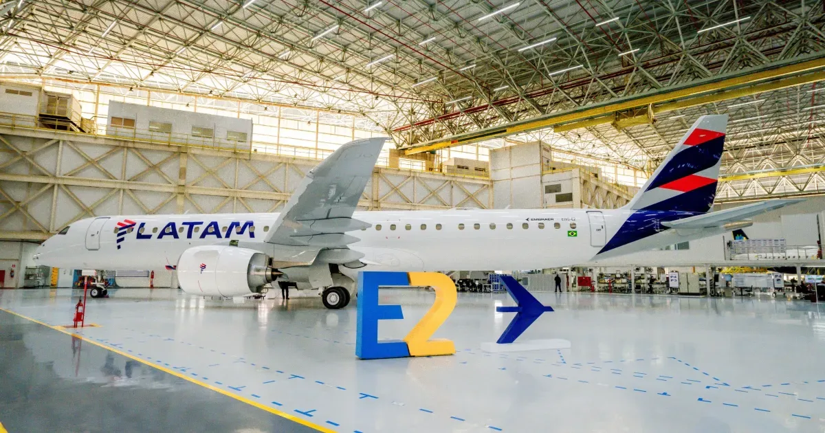 Latam amplia formação técnica antes da entrada dos E2 na operação