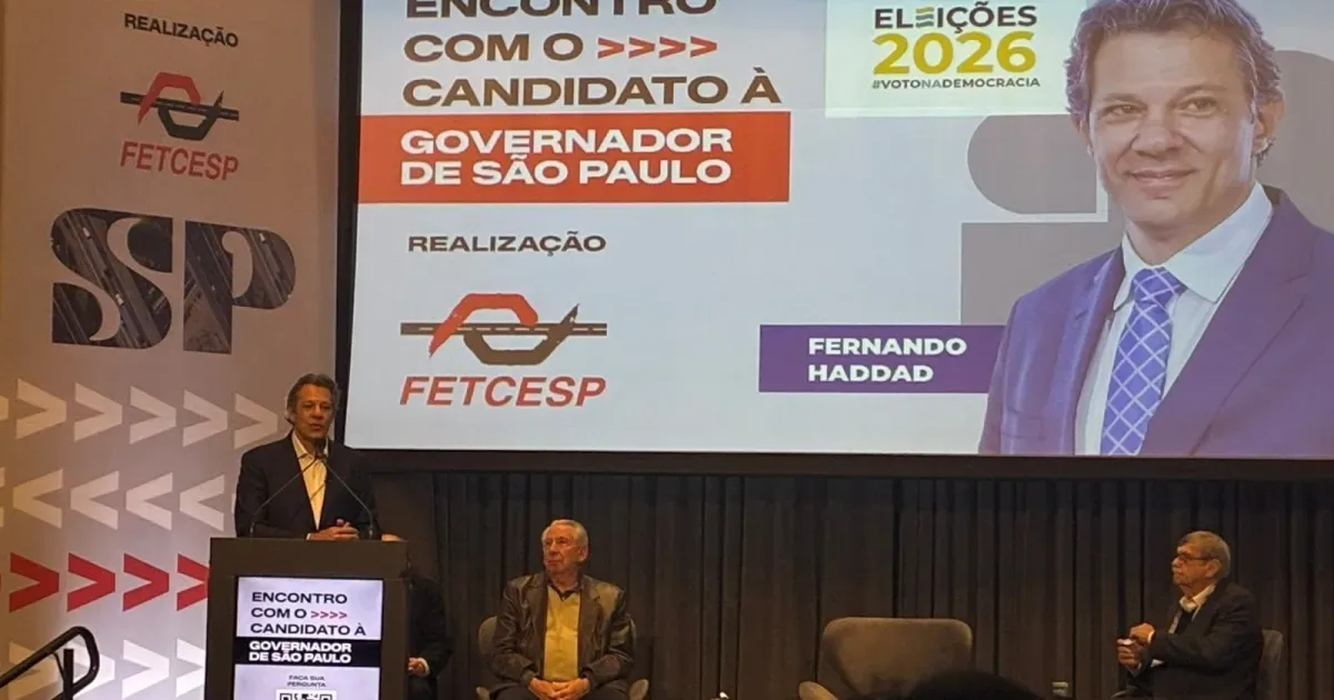 Haddad propõe escritório estadual para planos contra mudanças climáticas