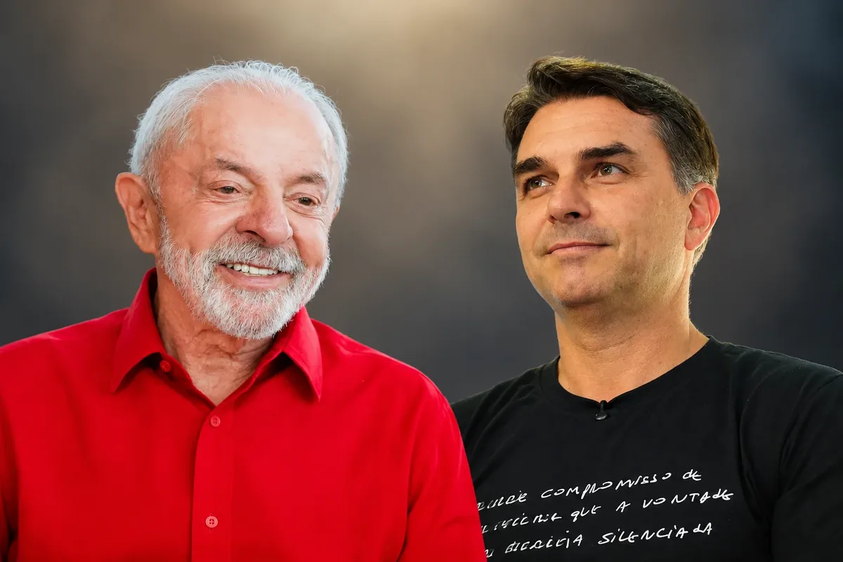 Lula marca 42% e Flávio Bolsonaro, 38%, no primeiro turno, diz Datafolha