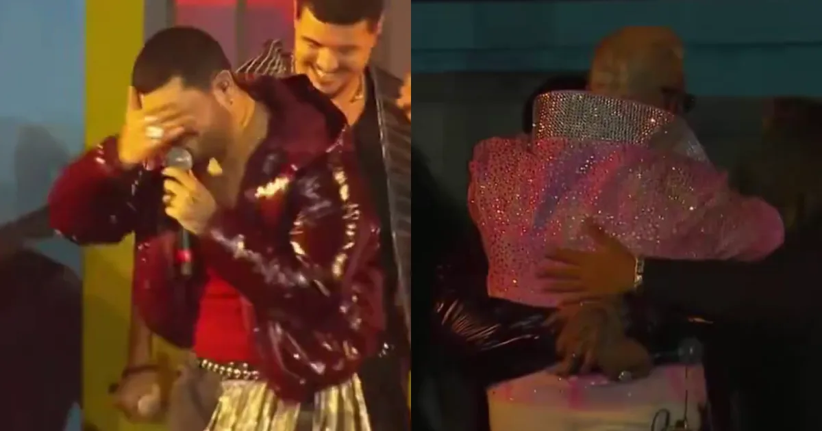Filgueira recebe apoio de Belo após se emocionar no Rock in Rio