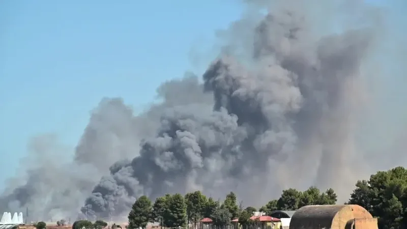 Queda de caça durante apresentação na Grécia mata dois pilotos