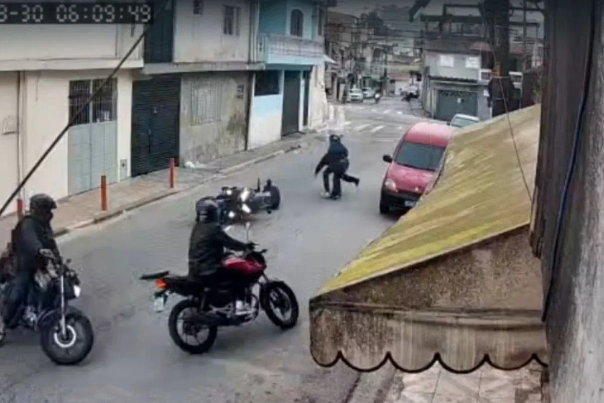 Guarda municipal é baleado e atropelado durante abordagem em Diadema