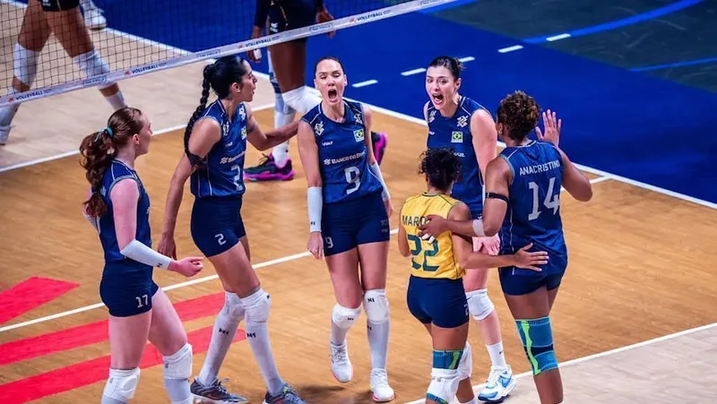 Brasil estreia contra a Venezuela no Sul-Americano feminino de vôlei