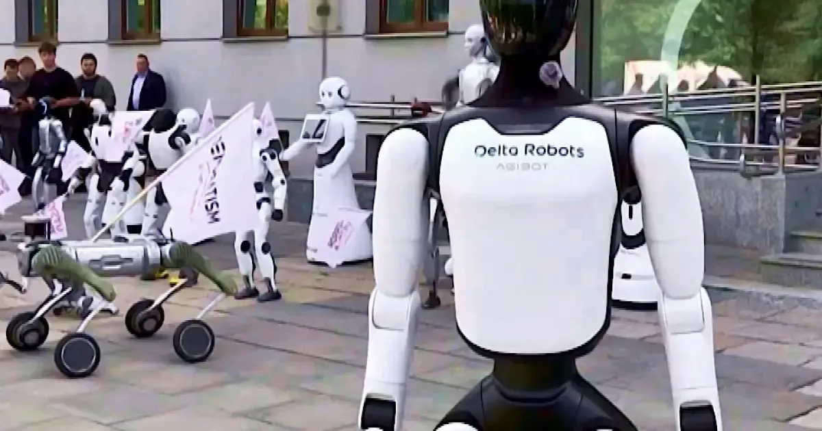 Protesto em Varsóvia cobra debate sobre robôs e empregos