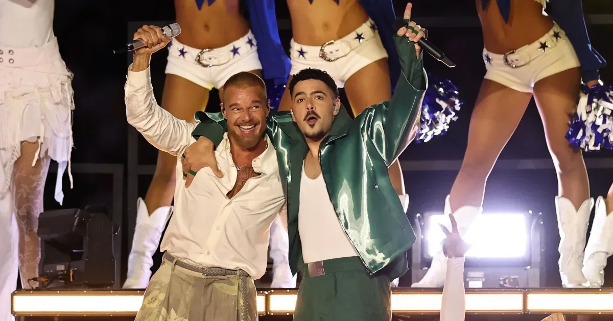 Ricky Martin e Pedro Sampaio comandam intervalo da NFL no Maracanã