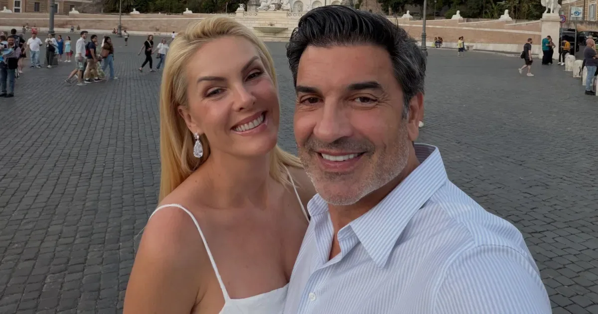 Ana Hickmann e Edu Guedes compartilham momentos da lua de mel em Roma