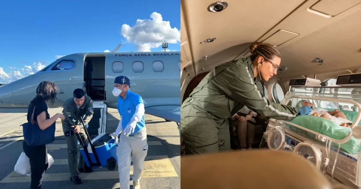 Transporte aéreo médico realiza 50 operações por mês no Brasil