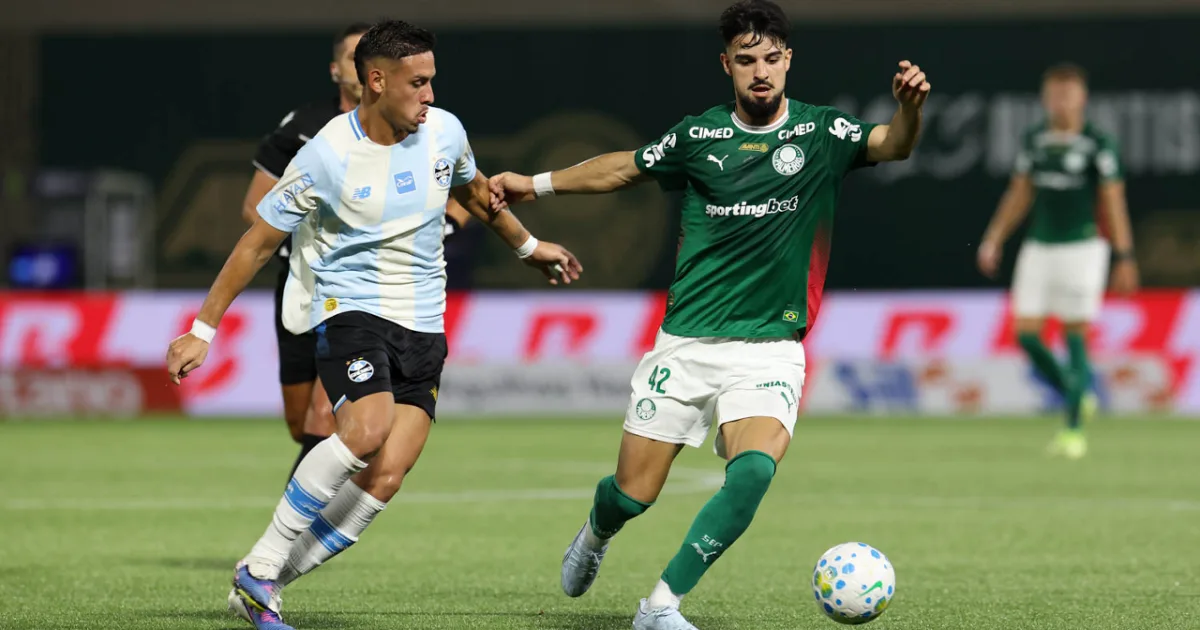Palmeiras visita o Grêmio em busca da liderança do Brasileirão