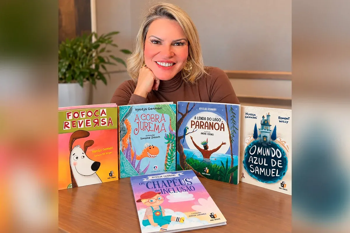 Nyedja Gennari lança livro infantil sobre o Lago Paranoá neste sábado