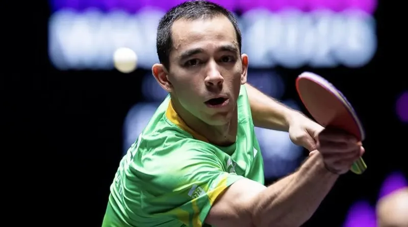 Hugo Calderano fica com o vice no WTT Champions de Macau