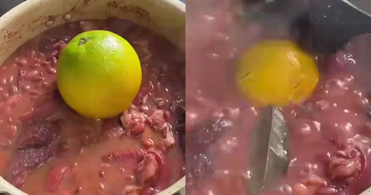Casca da laranja pode equilibrar o caldo da feijoada durante o cozimento