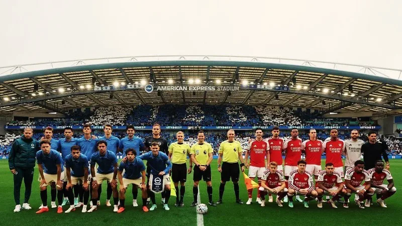 Brighton goleia Arsenal por 3 a 0 e encerra sequência invicta na Premier League