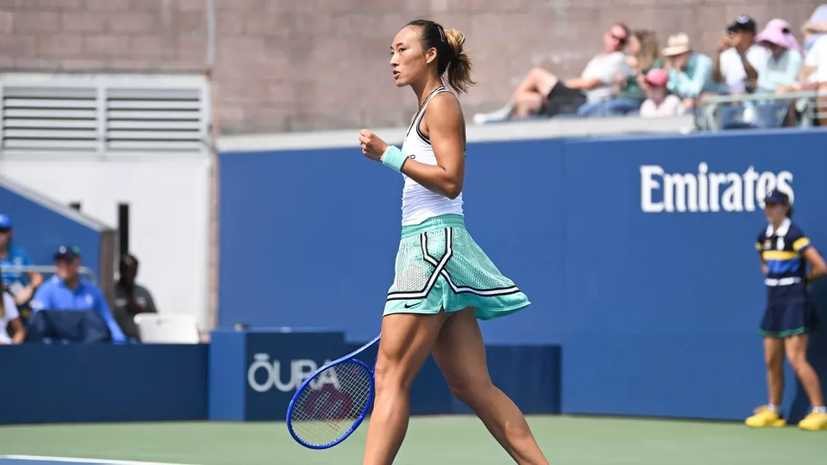 Zheng supera match-point e confirma reação no US Open