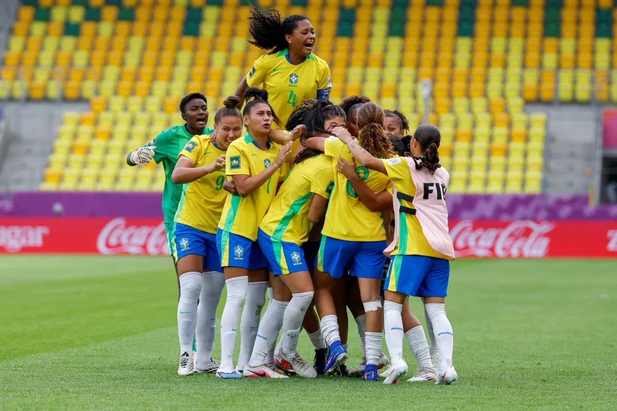 Domínguez celebra vaga do Brasil nas quartas do Mundial Sub-20