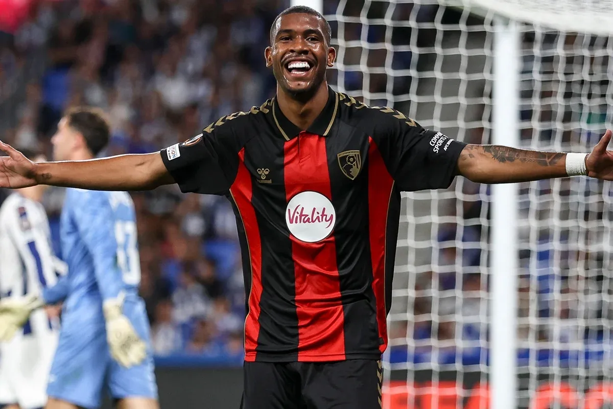 Rayan marca na estreia europeia do Bournemouth, que vence a Real Sociedad