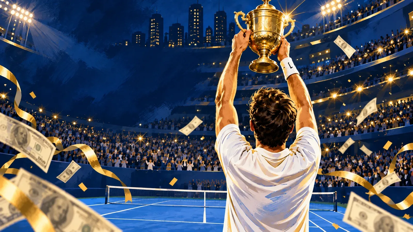 US Open paga prêmio recorde de US$ 5,5 milhões aos campeões