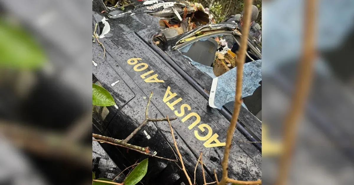 Helicóptero que caiu em Iaras estava com certificado vencido desde 2019