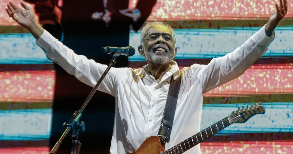 Gilberto Gil avalia possível despedida do Rock in Rio após apresentação