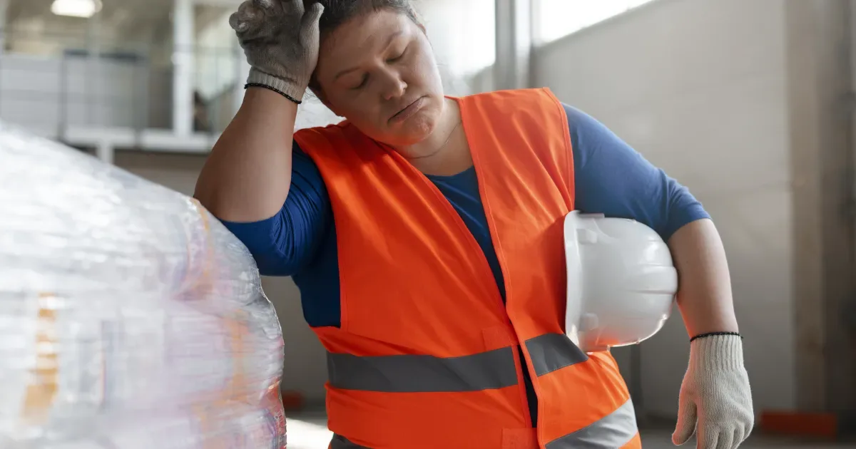 Estresse e fadiga também entram na prevenção de acidentes de trabalho
