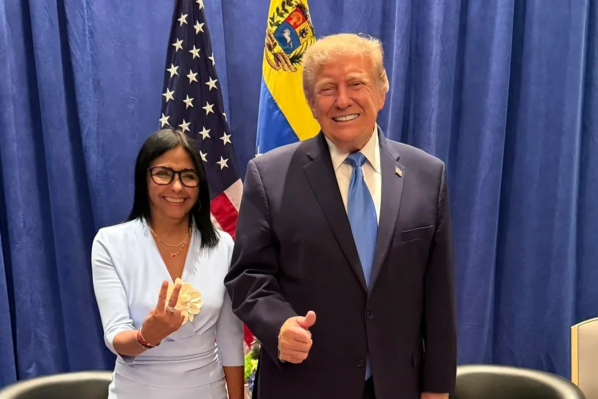 Delcy Rodríguez diz que encontro com Trump abre nova etapa para Venezuela