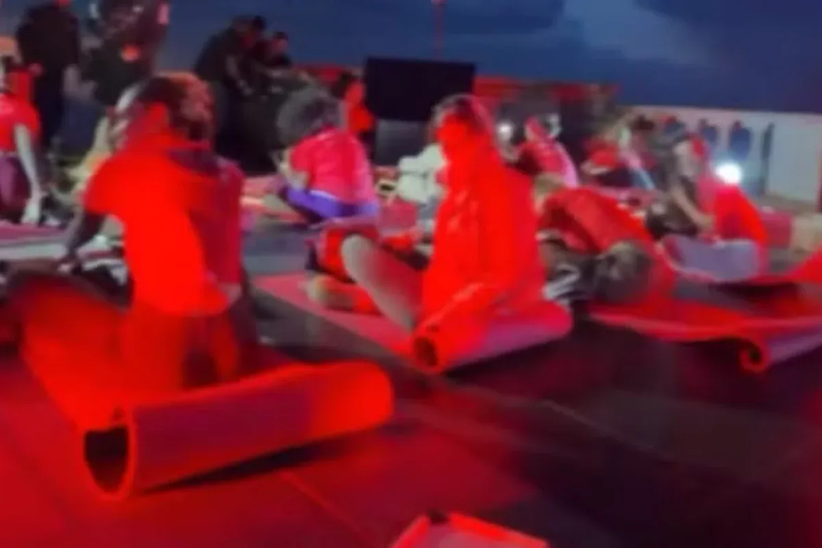 Influenciadora relata abrigo durante prática de ioga no Cristo Redentor