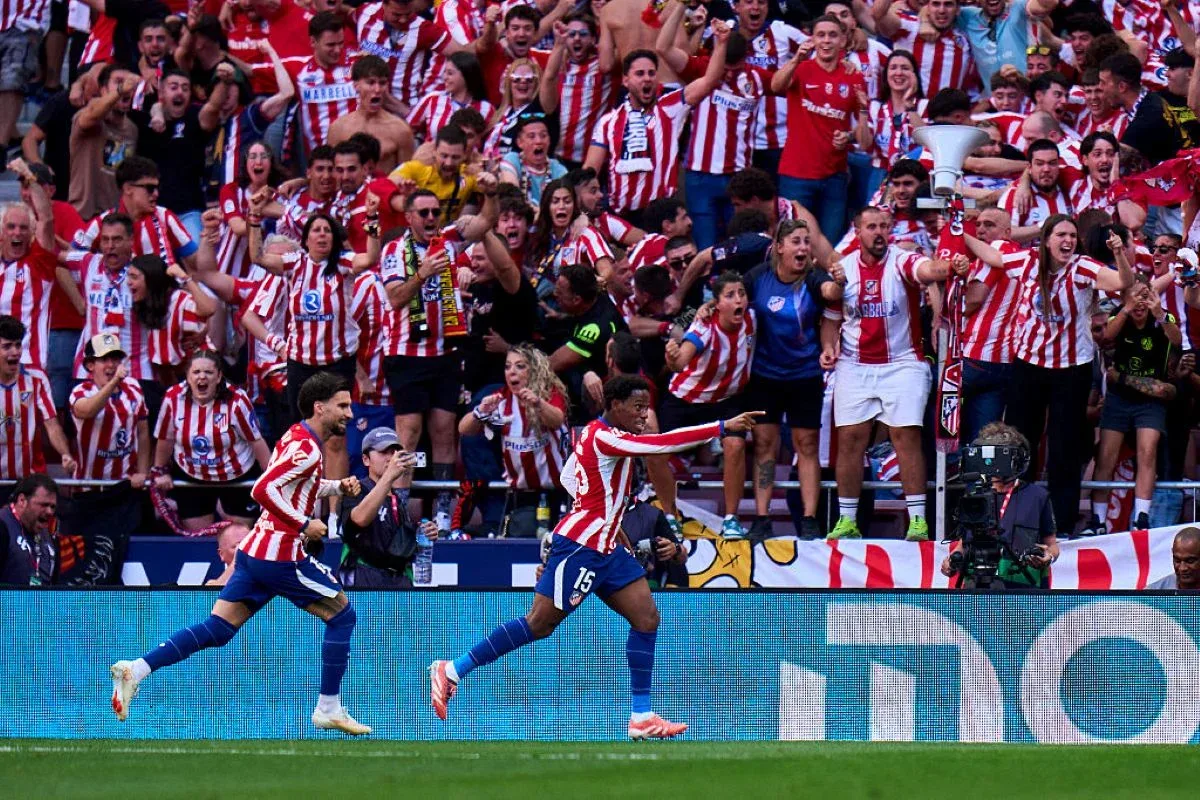 Atlético supera o Real por 2 x 1 e assume vice-liderança espanhola