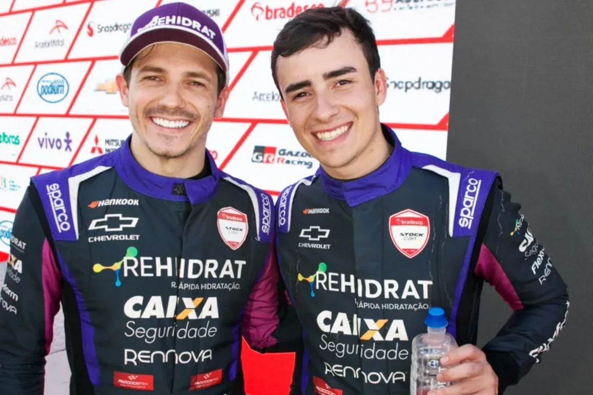 Salas e Gama usam estratégia para terminar em segundo na Stock Car