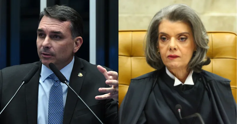 Flávio Bolsonaro pressiona Cármen Lúcia sobre investigação de Moraes