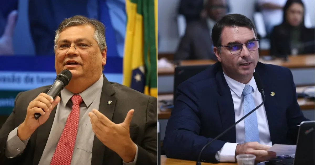 Campanha de Flávio acusa Dino de interferir em decisão eleitoral
