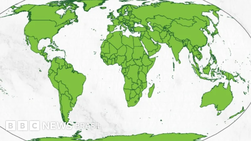 Novo mapa da ONU reduz distorções e faz Brasil aparecer maior