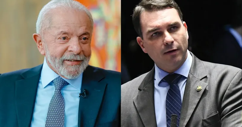 Lula e Flávio Bolsonaro têm 44% no primeiro turno, aponta Palver