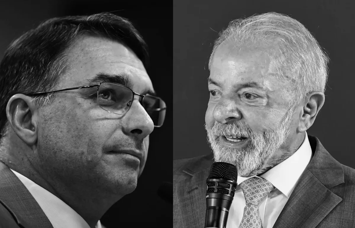 Flávio Bolsonaro e Lula aparecem empatados no segundo turno, diz pesquisa