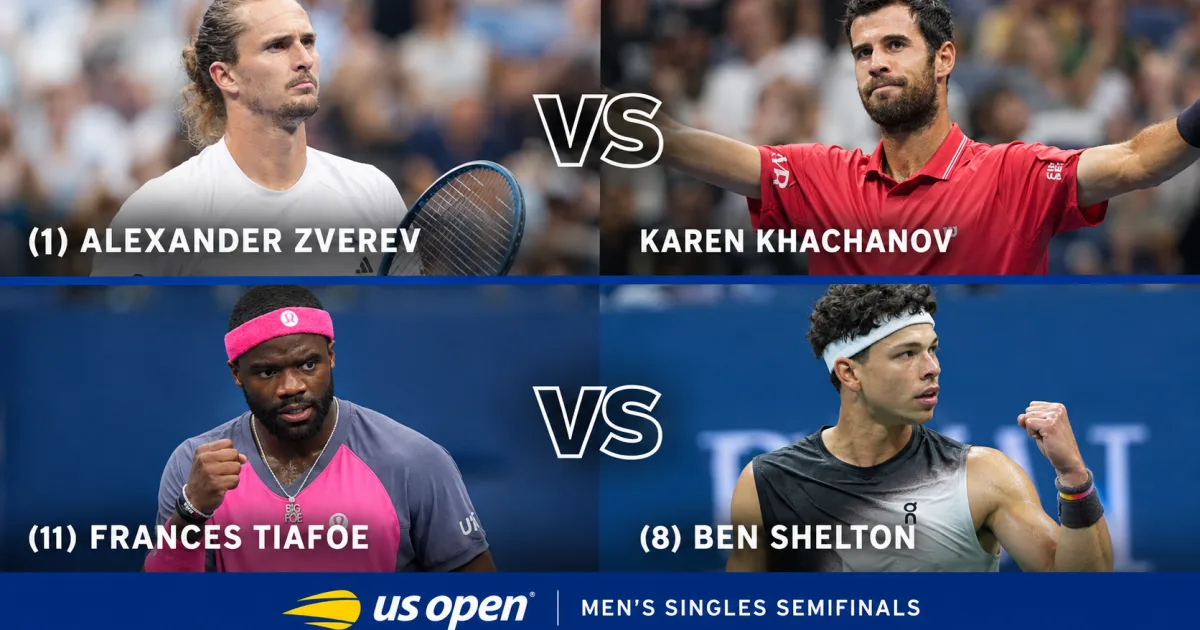 Shelton e Tiafoe fazem duelo americano nas semifinais do US Open